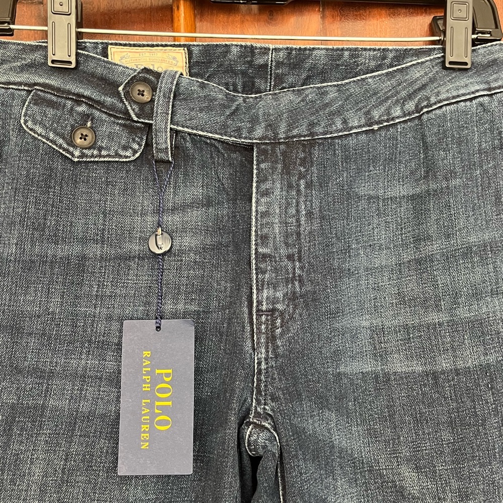 Polo by Ralph Lauren Dark Blue Flare Jeans - Picture 4 of 6
